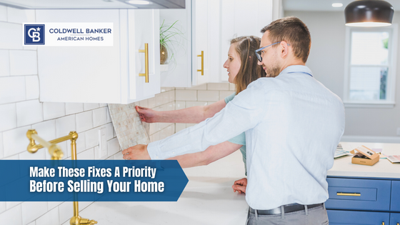 Most buyers don't want to take on a laundry list of projects when they buy a home. Here are the fixes you should make before selling.